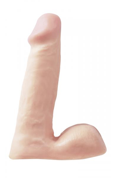 Basix Rubber Works - 6 Inch Dong - Flesh