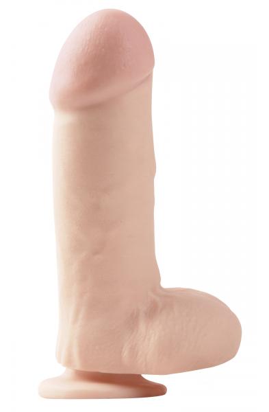 Basix Rubber Works - Big 7 With Suction Cup - Flesh