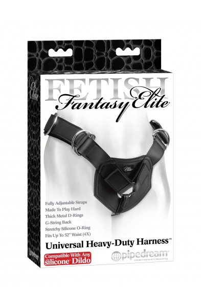 Fetish Fantasy Elite Universal Heavy Duty Harness - Black