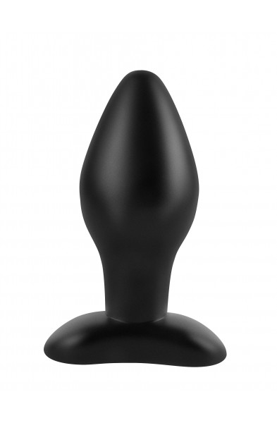 Anal Fantasy Collection Large Silicone Plug - Black