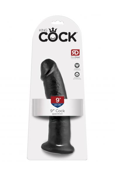 King Cock 9-Inch Cock Black