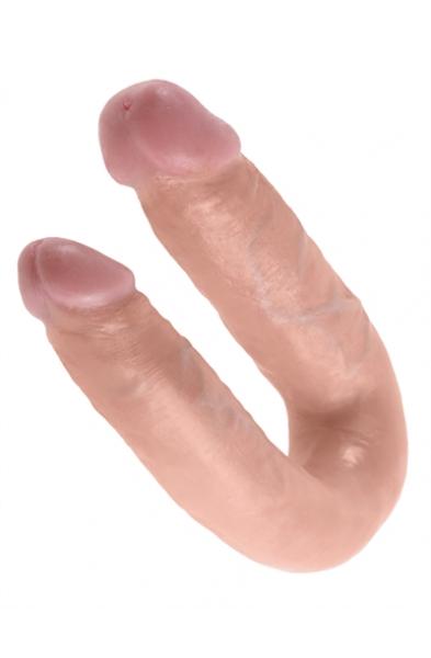 King Cock Double Trouble - Medium - Flesh