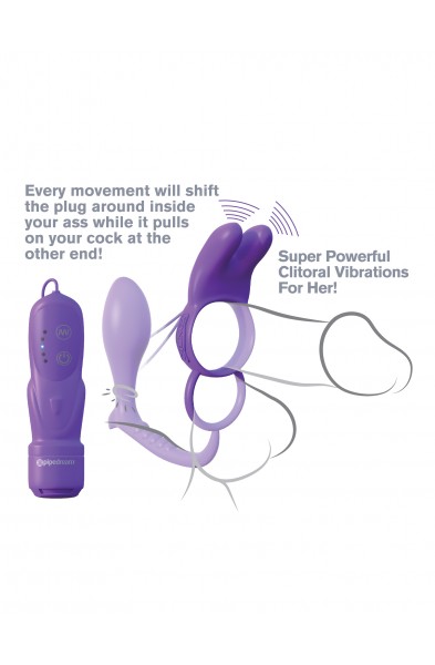 Fantasy C Ringz Ass Gasm Vibrating Rabbit