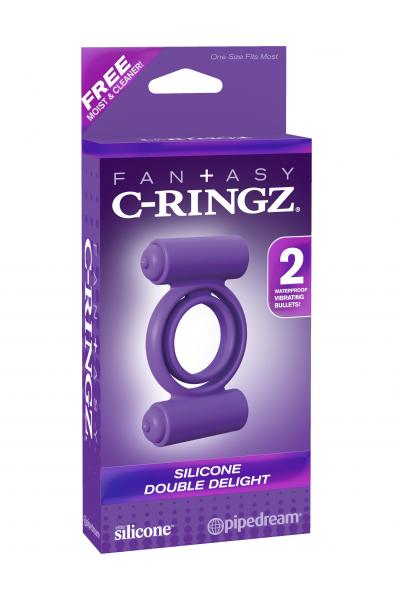 Fantasy C-Ringz Silicone Double Delight