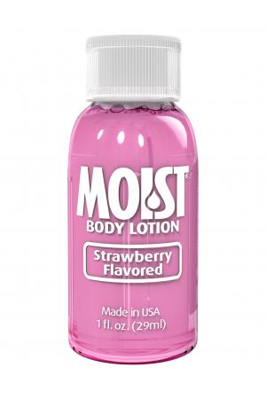 Moist Flavored - Strawberry - 1 Fl. Oz.