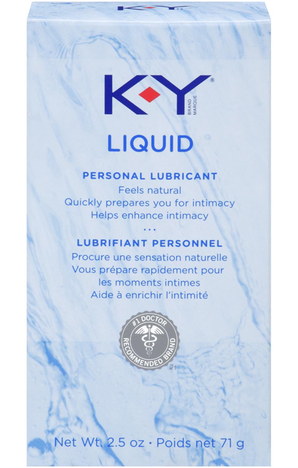 KY Liquid 2.5 Oz Bottle PM8708