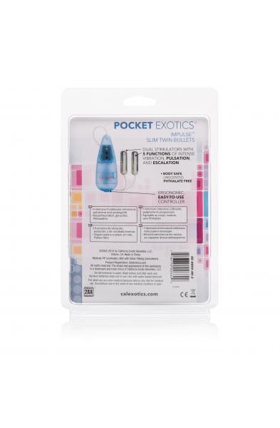 Pocket Exotics Impulse Slim Twin Bullets