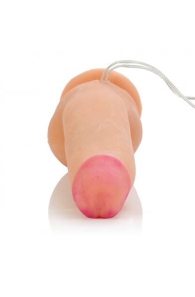 Max Vibrating Cock and Balls - Natural