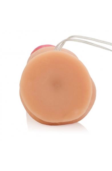 Max Vibrating Cock and Balls - Natural