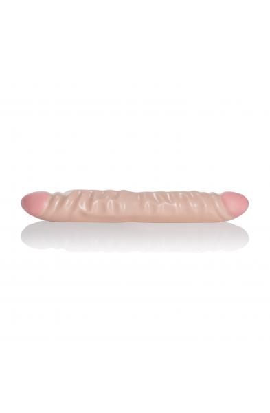 Ivory Duo 12 Inches Veined Double Dong