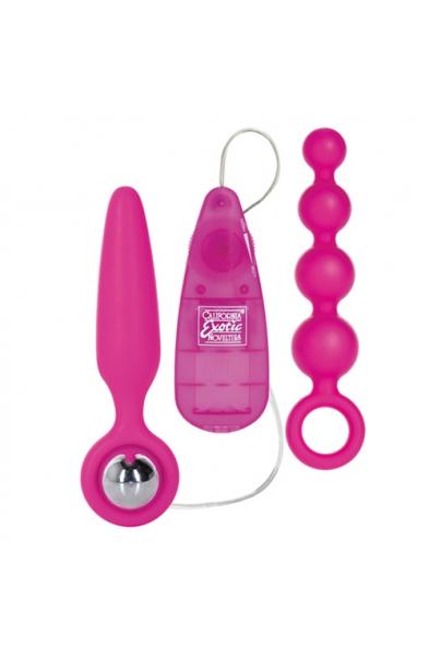 Booty Call Booty Vibro Kits - Pink