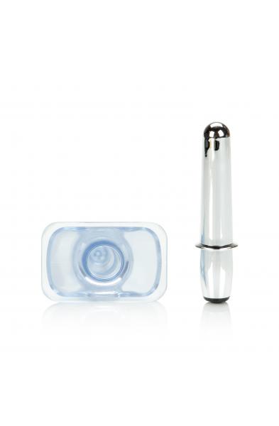 High Intensity Vibro Tease Stimulator - Ice Blue