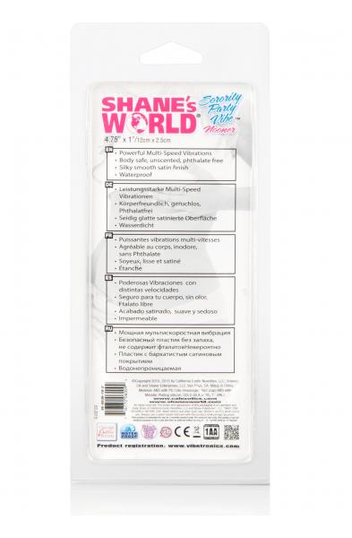 Shanes Worlds Sorority Party Vibe Nooner - Pink