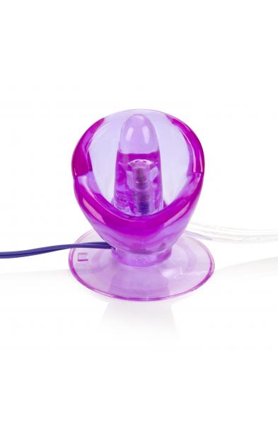 Shane's World Vibrating Turbo Suction Tongue -  Purple