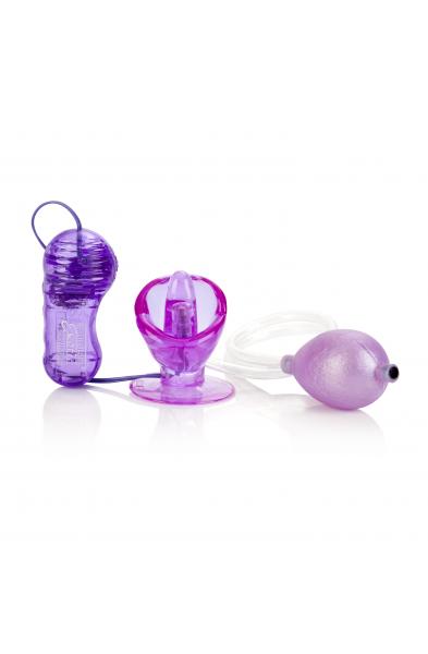 Shane's World Vibrating Turbo Suction Tongue -  Purple