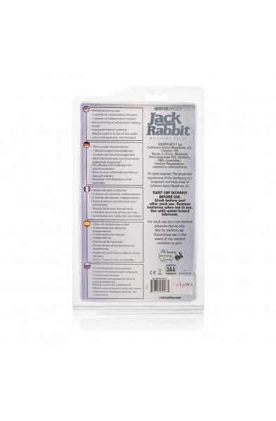 Waterproof Jack Rabbit Clear Float Beads - Clear