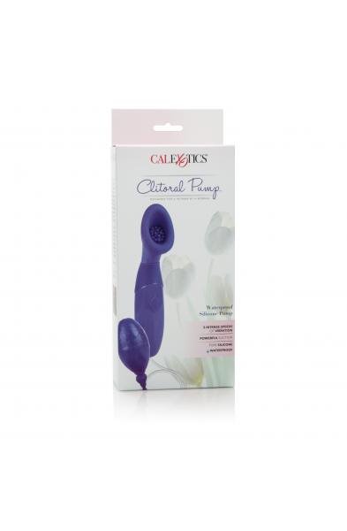 Waterproof Silicone Clitoral Pump - Purple