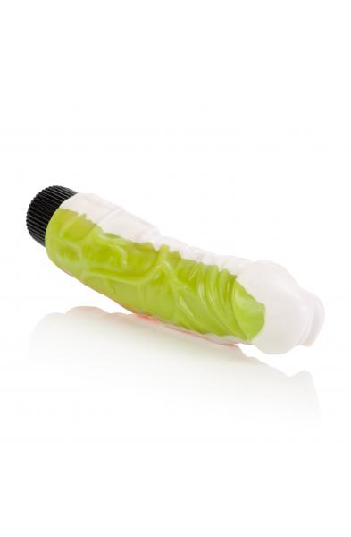 Funky Jelly Vibe 8 Inches - Orange/green