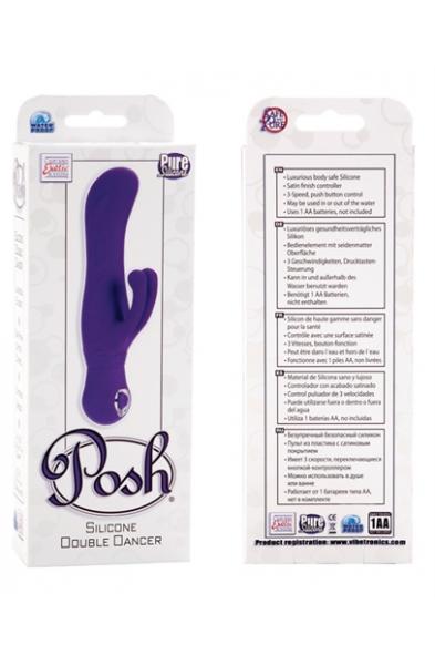 Posh Silicone Double Dancer - Purple