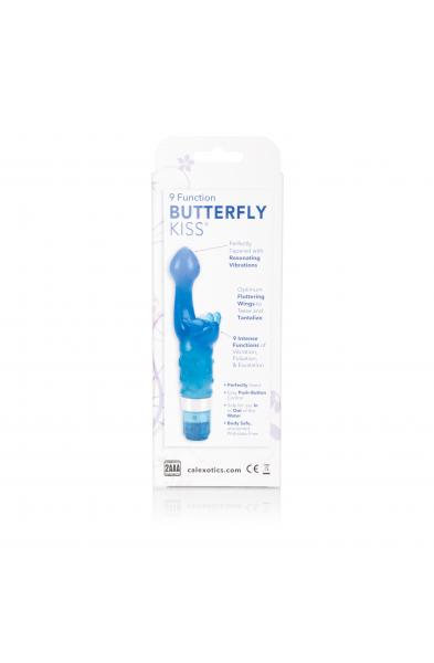 9 Function Butterfly Kiss - Platinum Edition - Blue