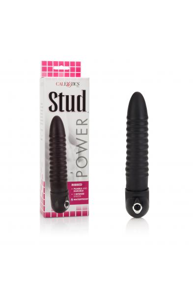 Waterproof Power Stud Ribbed Vibe - Black