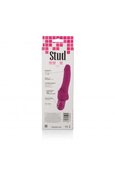Waterproof Power Stud Cliterrific Dong - Pink
