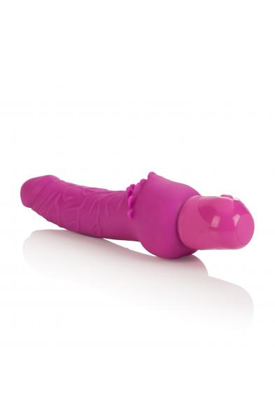 Waterproof Power Stud Cliterrific Dong - Pink
