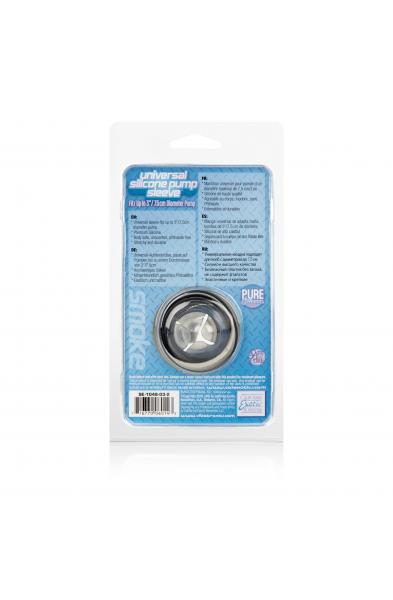 Universal Silicone Pump Sleeve - Smoke