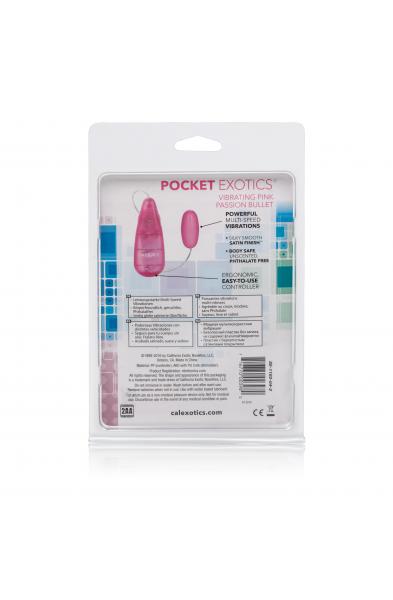 Pocket Exotics Bullet - Pink Passion