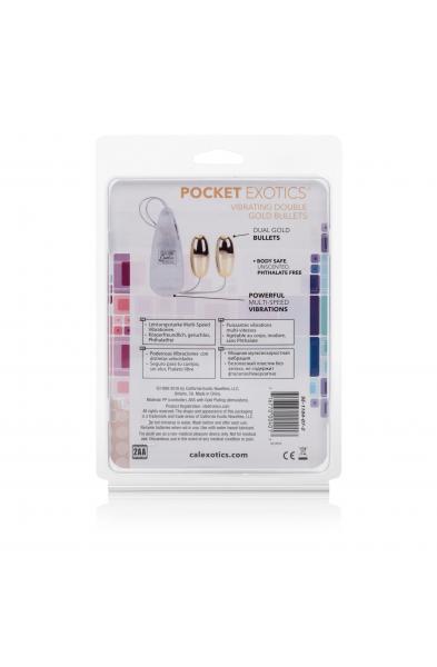 Pocket Exotics Double Gold Bullet