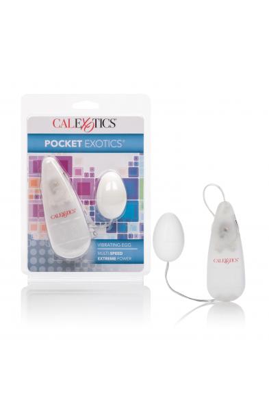 Pocket Exotics Vibrating Ivory Egg