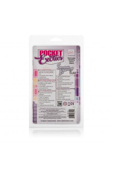 Pocket Exotics Snow Bunny Bullet - Clear