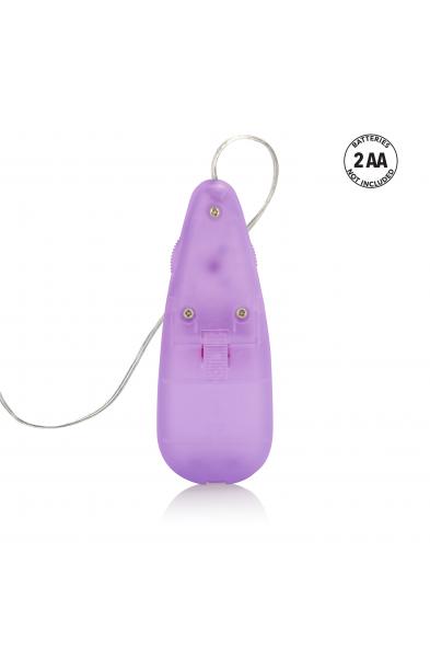 Silicone Slims Vibrating Smooth Bullet - Purple