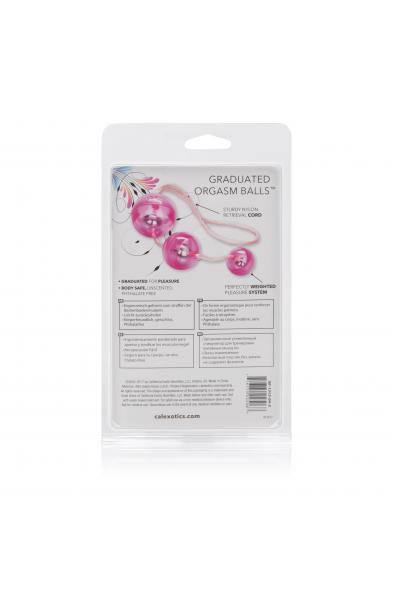 Graduated Orgasm Balls - Pink