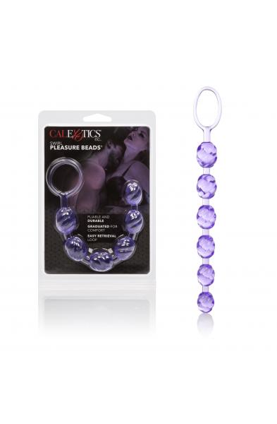 Swirl Pleasure Beads - Purple