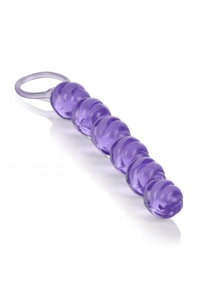 Swirl Pleasure Beads - Purple