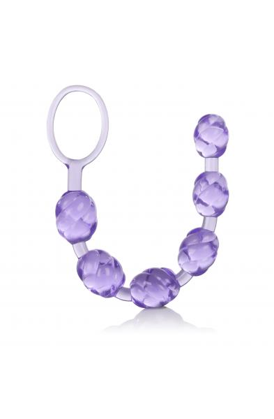 Swirl Pleasure Beads - Purple