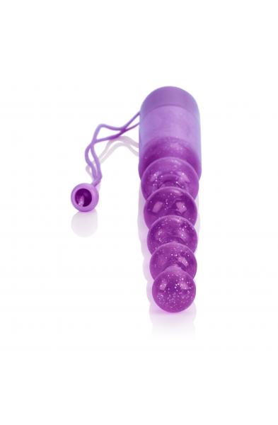Vibrating Pleasure Beads - Purple