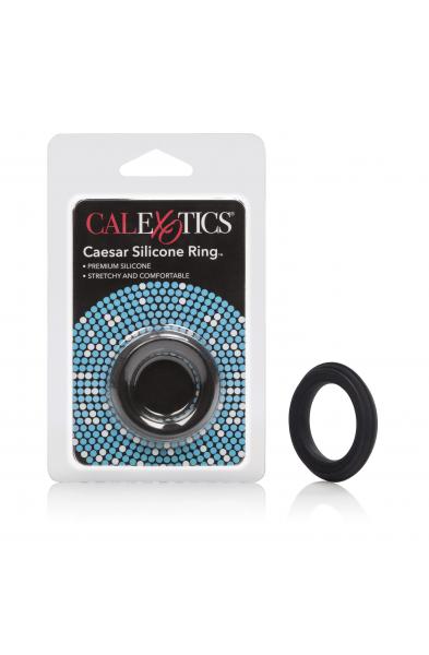 Caesar Silicone Ring - Black