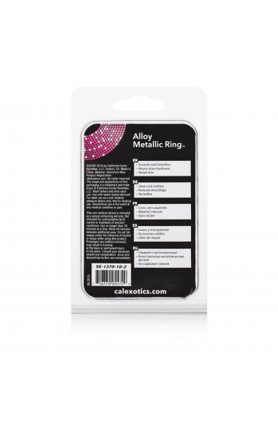 Alloy Metallic Ring - Medium