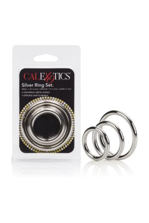 Silver Ring 3 Piece Set
