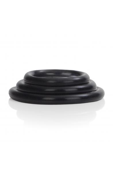Silicone Support Rings - Black