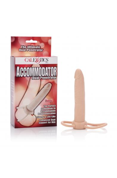 The Accommodator Dual Penetrator - Ivory