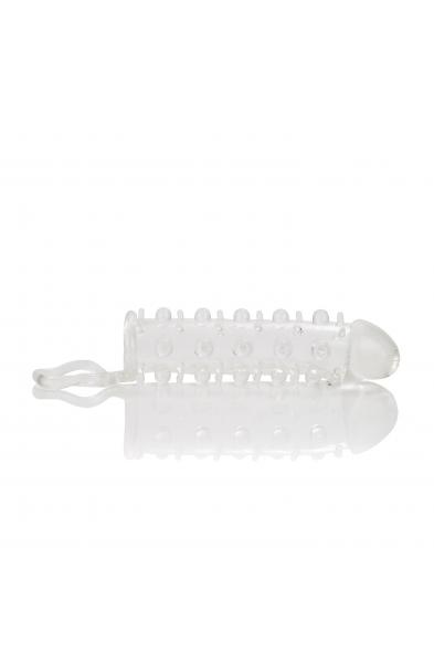 Stud Extender Clear With Supporting Ring
