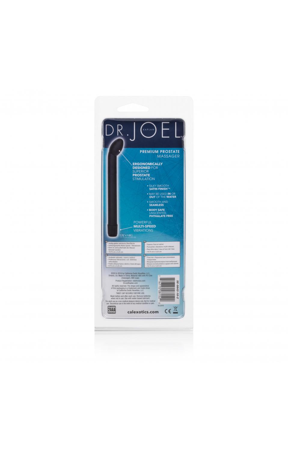 Dr Joel Kaplan Premium Prostate Massager Black Se5642102