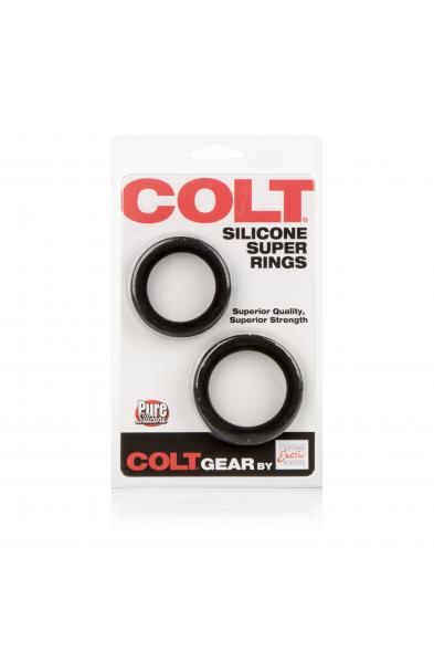 Colt Silicone Super Rings - Black