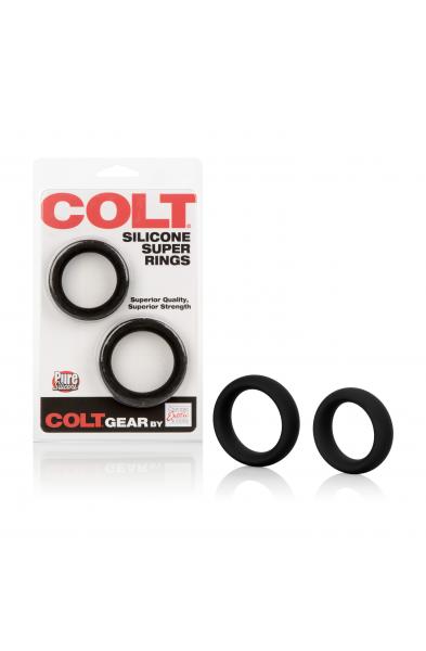Colt Silicone Super Rings - Black