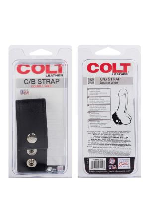 Colt Double Wide Leather Strap