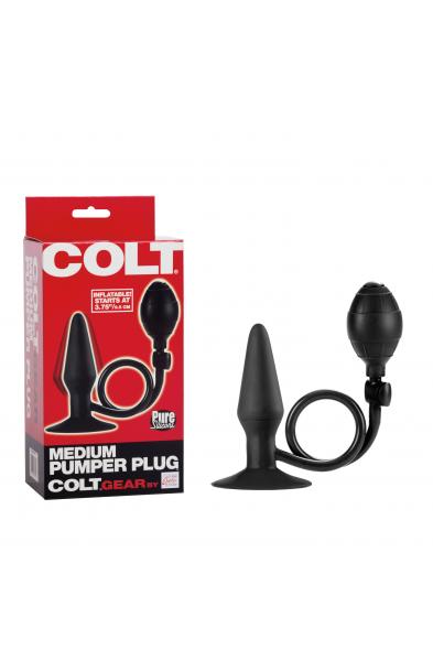 Colt Medium Pumper Plug - Black