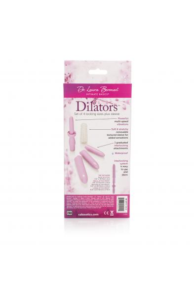 Dr. Laura Bernam Dilators - Set of 4 Locking Sizes Plus Sleeve - Purple